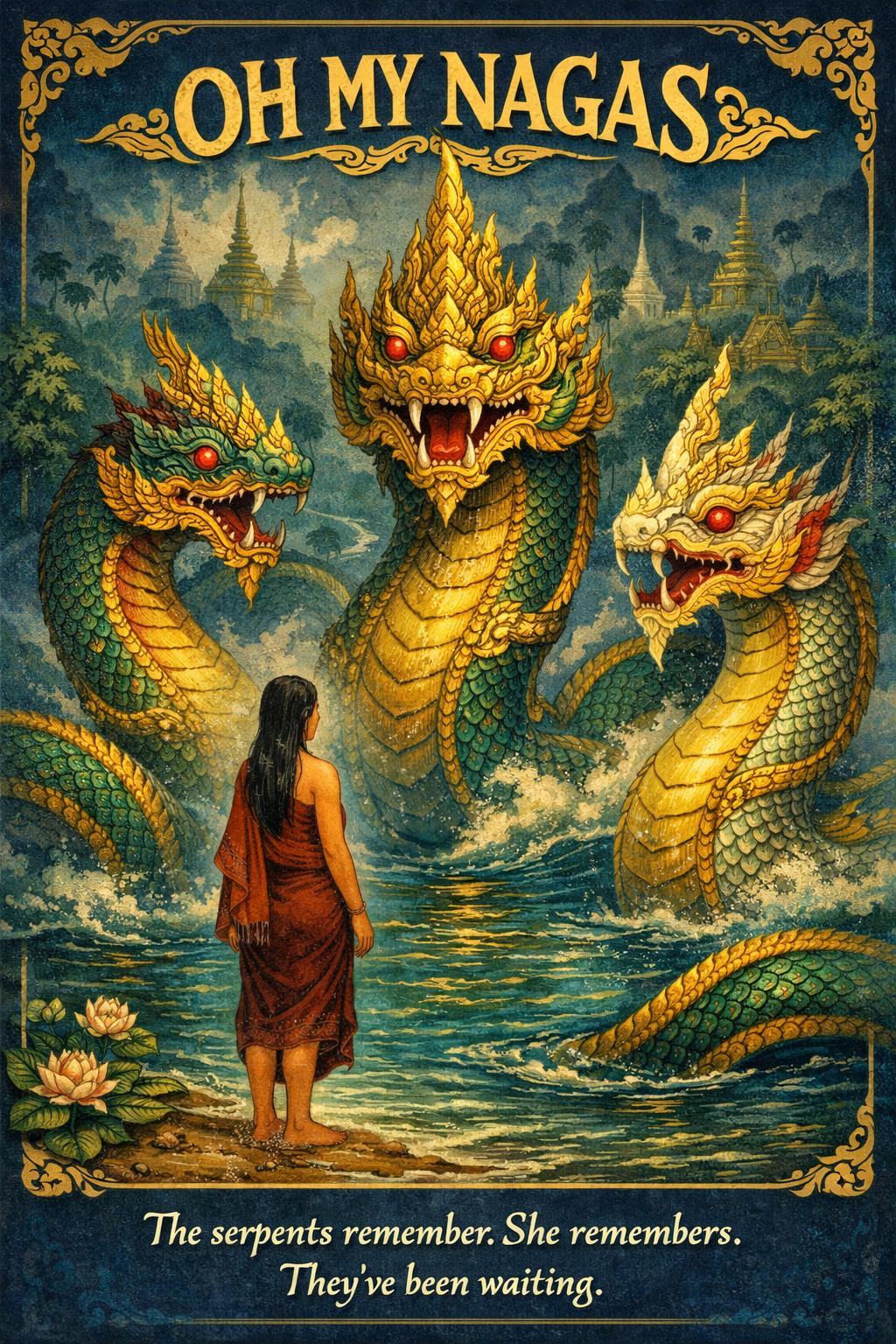 Oh My Nagas — The serpents remember. She remembers.