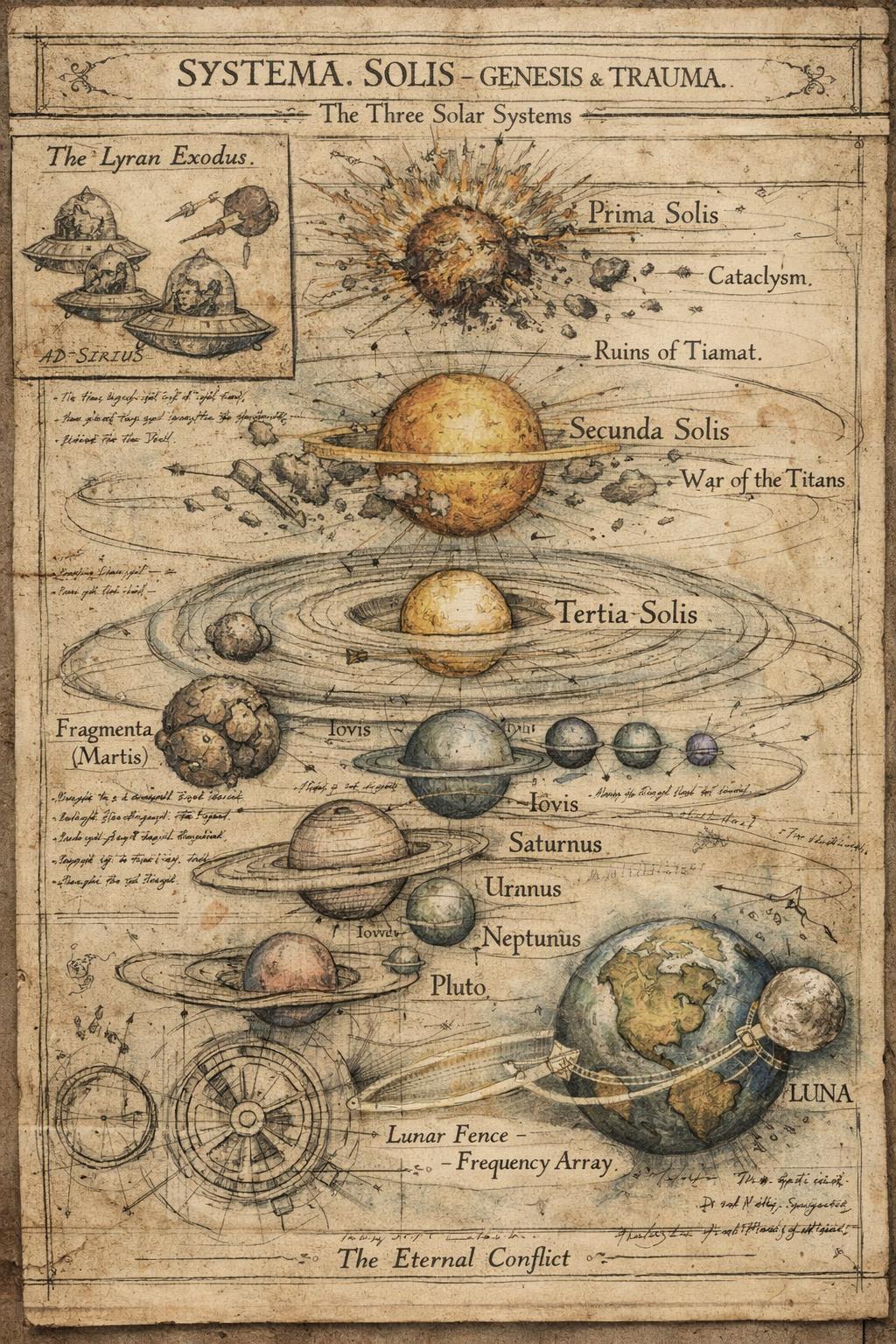 The Three Solar Systems — The Eternal Conflict