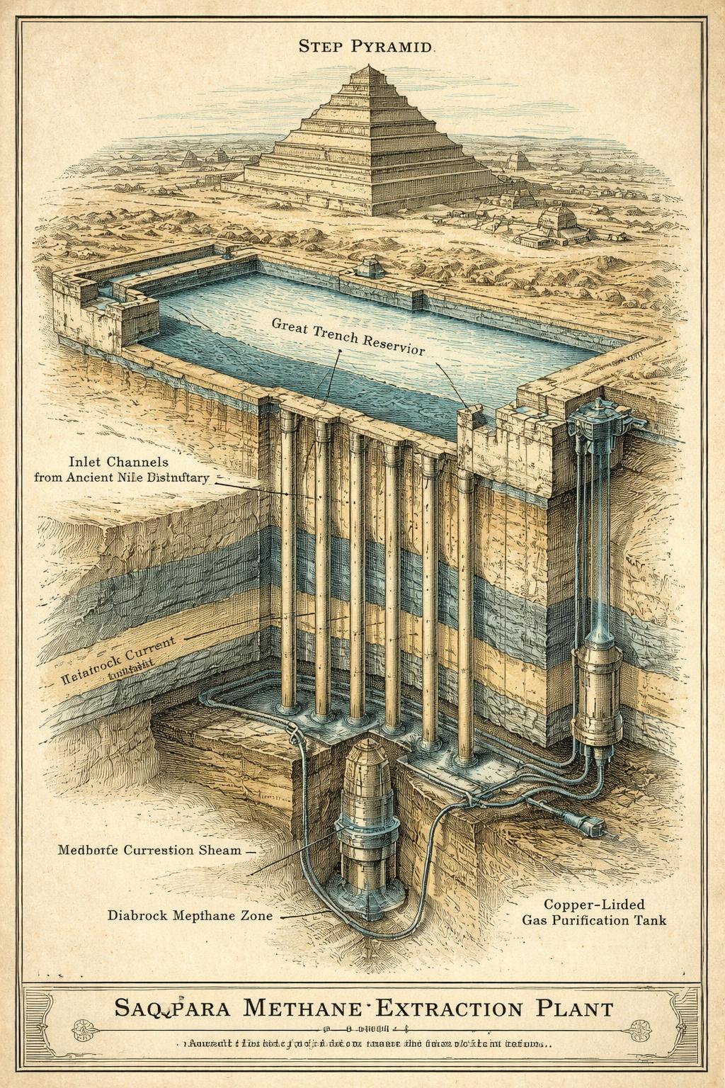 Phase 1 — Saqqara Methane Extraction Plant